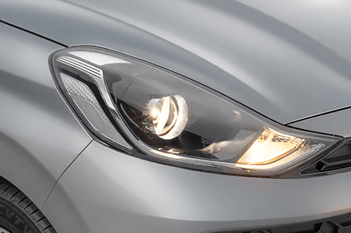 Hyundai Aura projector headlamps